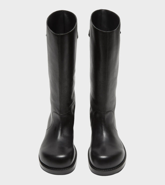 Leather Boots Black