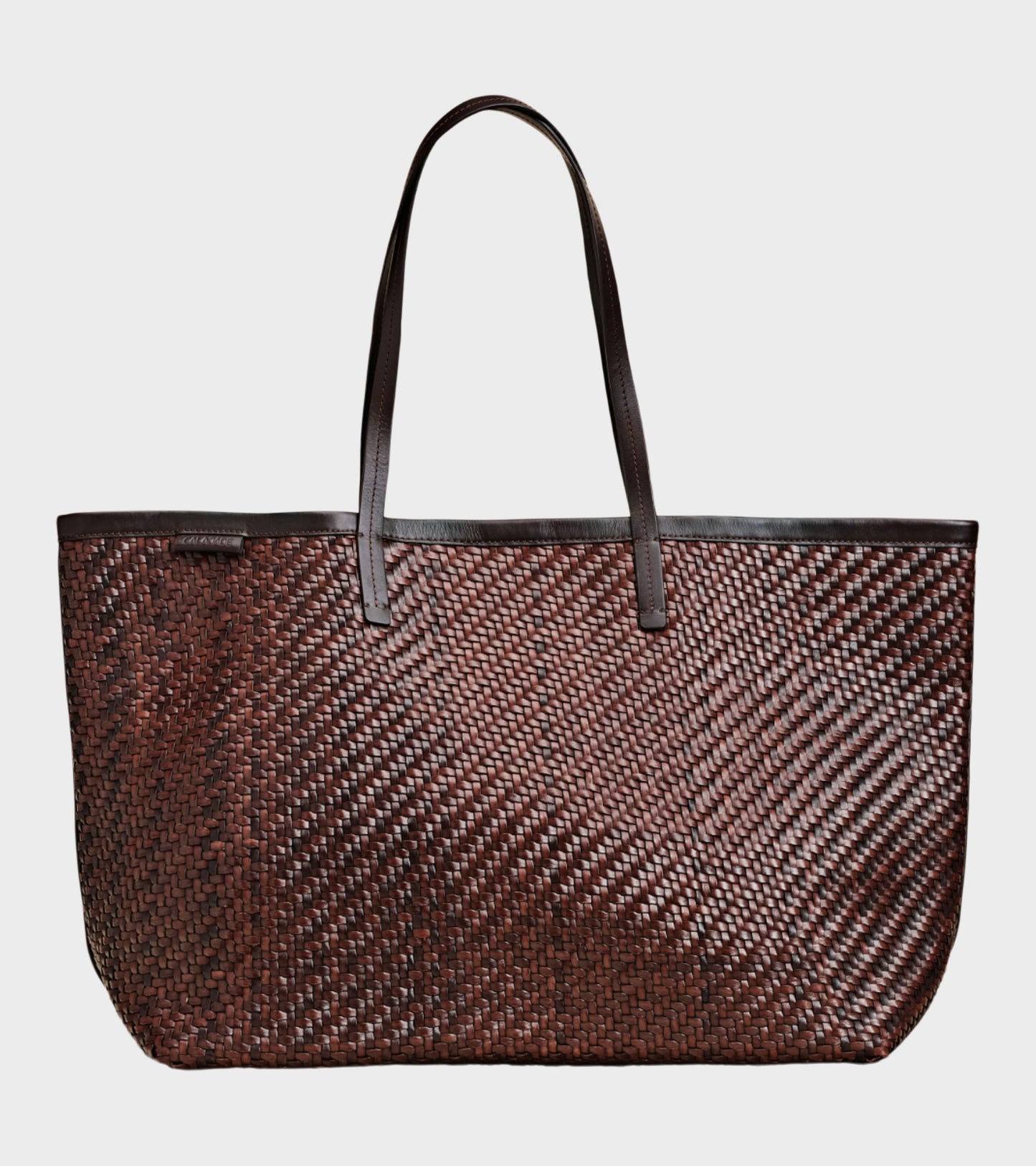 Isai Twill Shopper Bag Umber