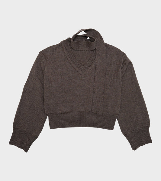 Nanna Knit Sweater Taupe