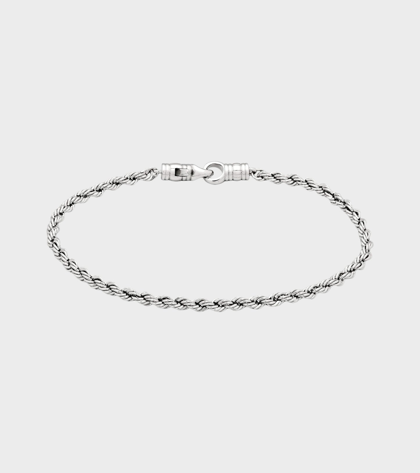 Rope Bracelet Silver
