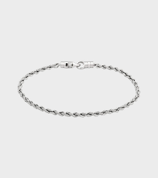 Rope Bracelet Silver