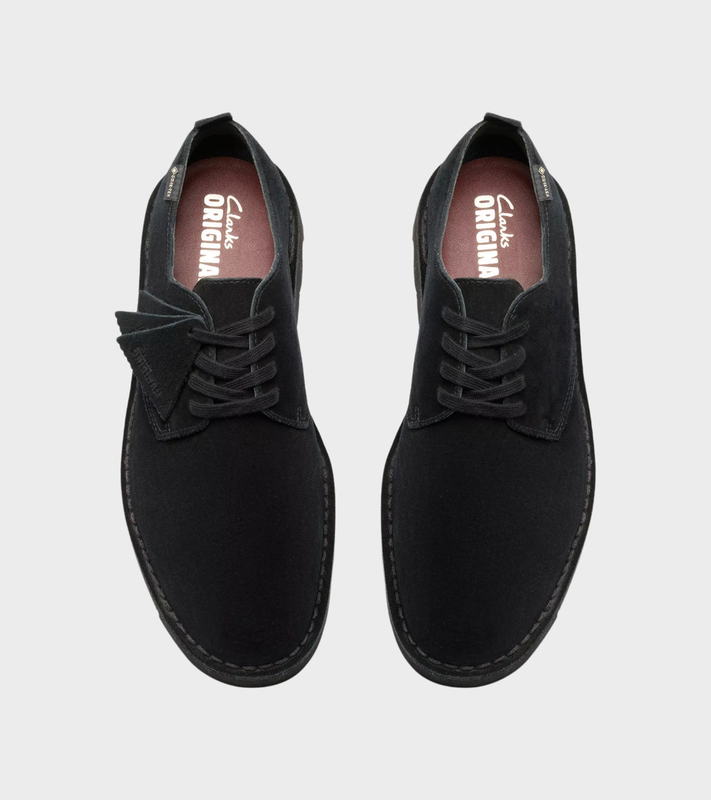 Desert London Gore-tex Black Suede
