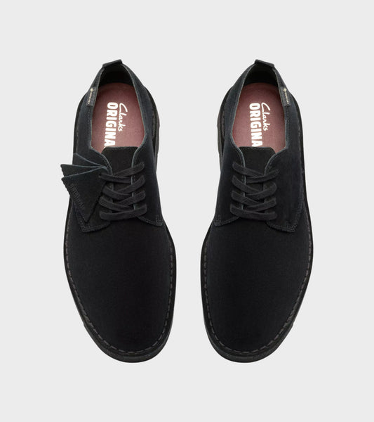 Desert London Gore-tex Black Suede