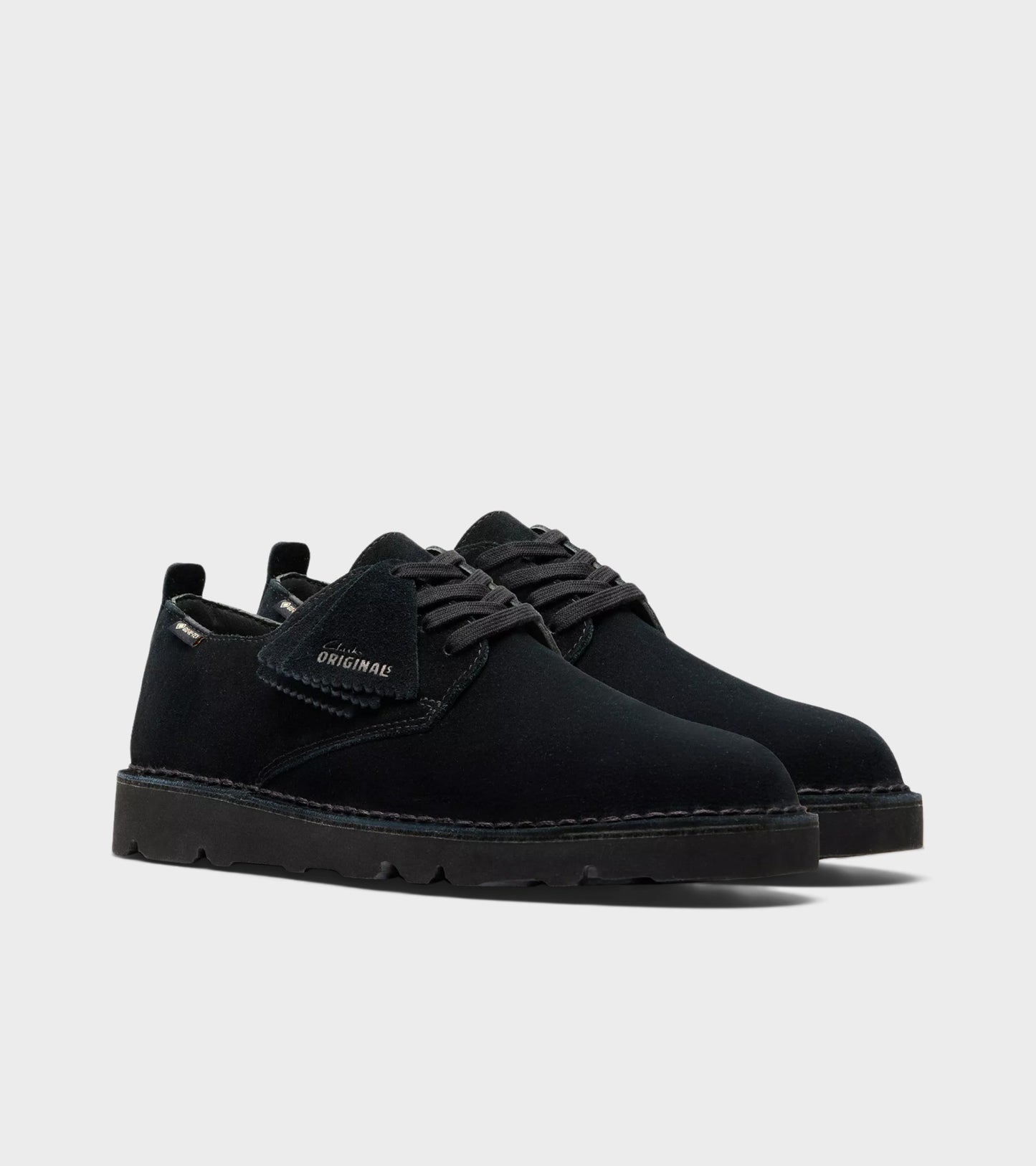 Desert London Gore-tex Black Suede