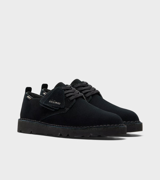 Desert London Gore-tex Black Suede