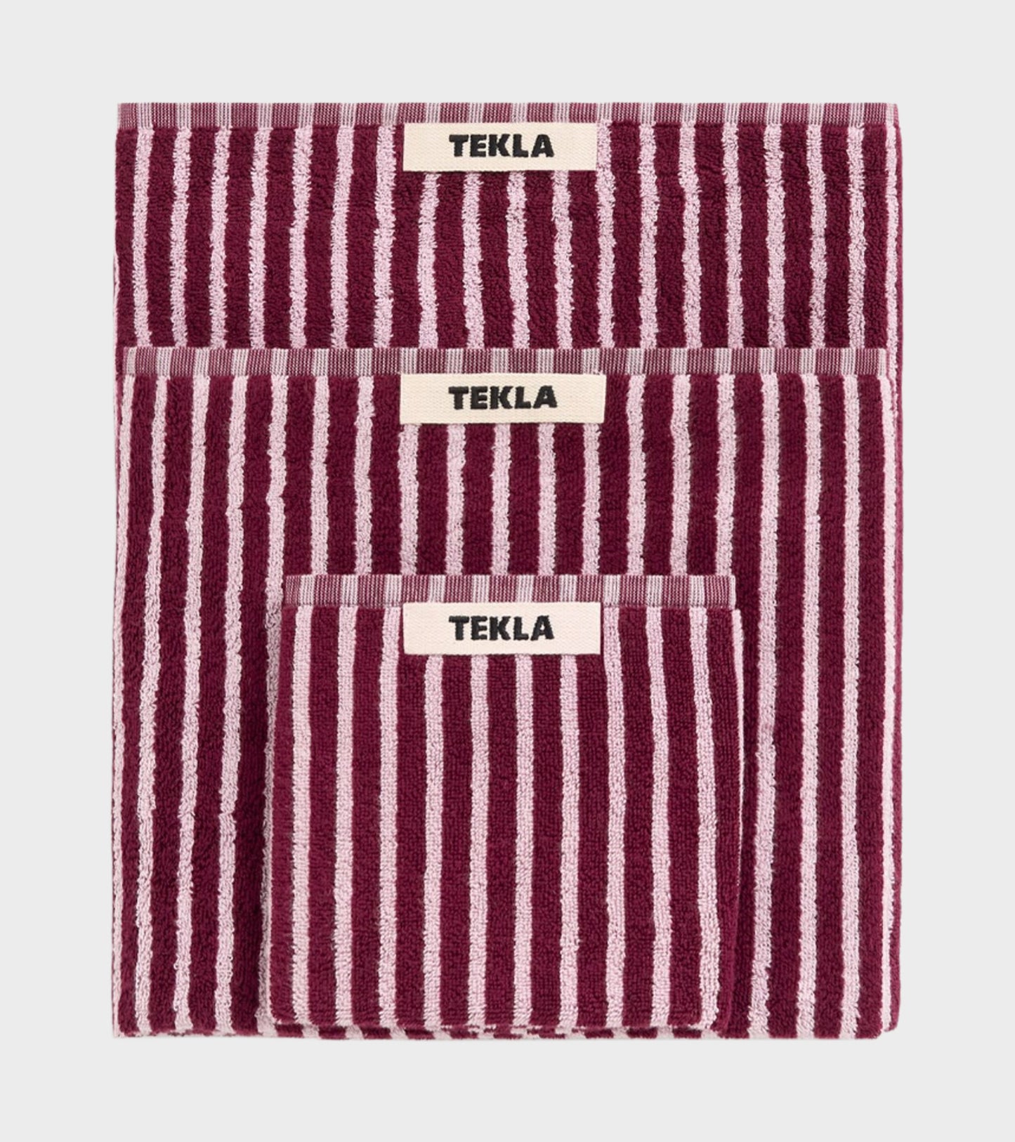 Guest Towel 30x50 Red/Rose