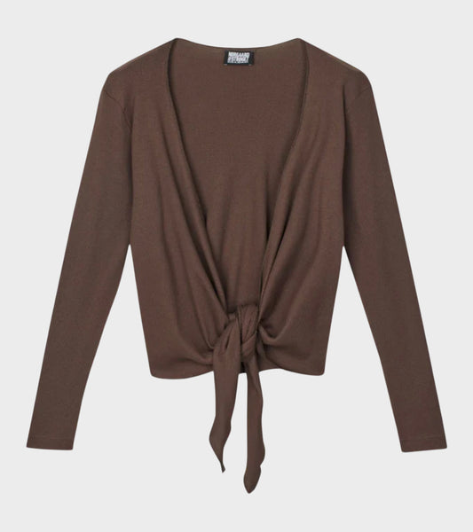 Wrap Top Brown