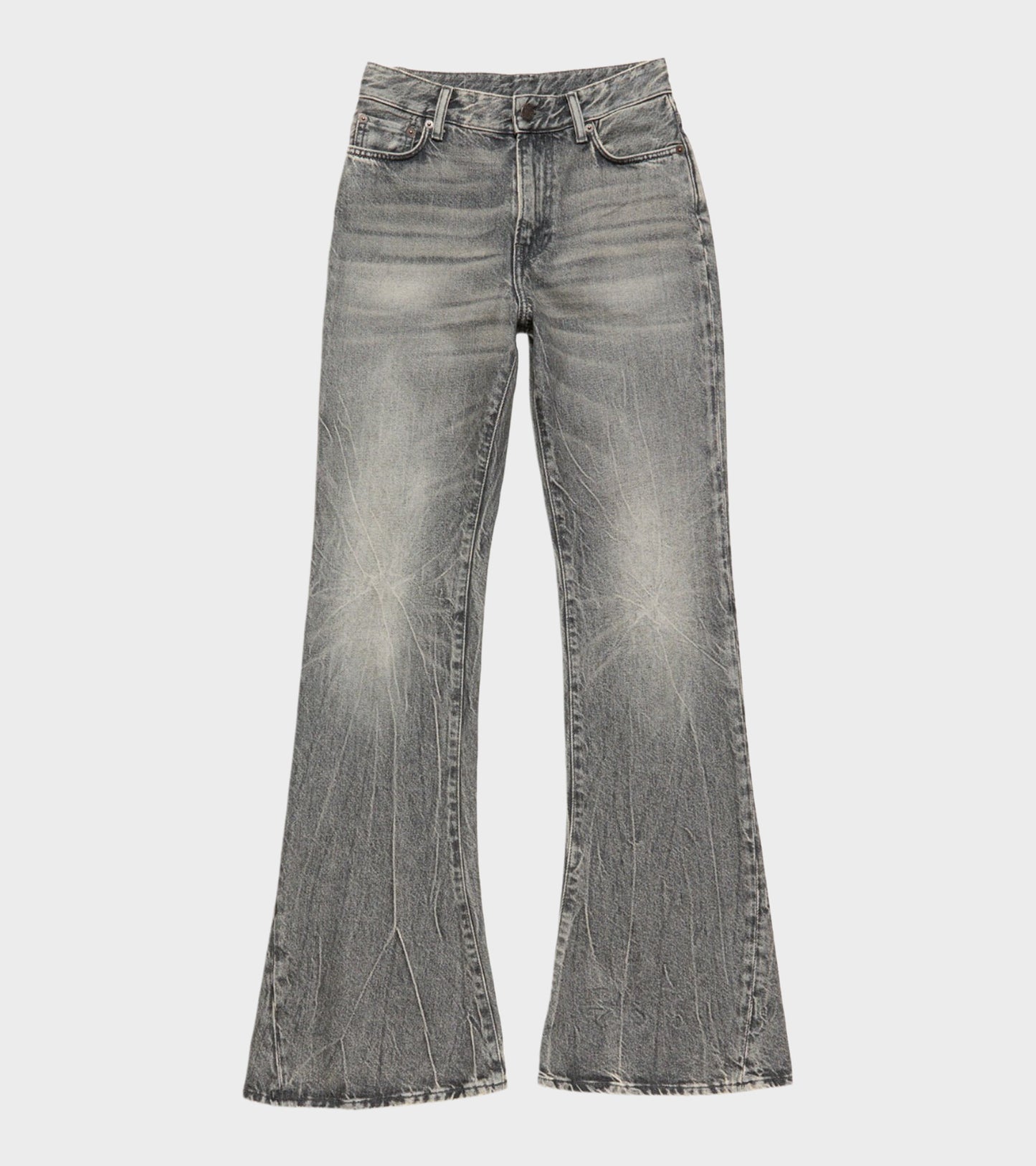 2025F Gothik Fitted Jeans Washed Black