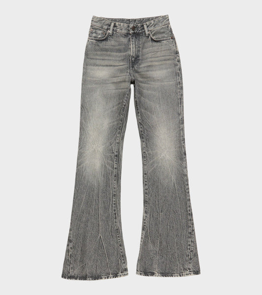 2025F Gothik Fitted Jeans Washed Black