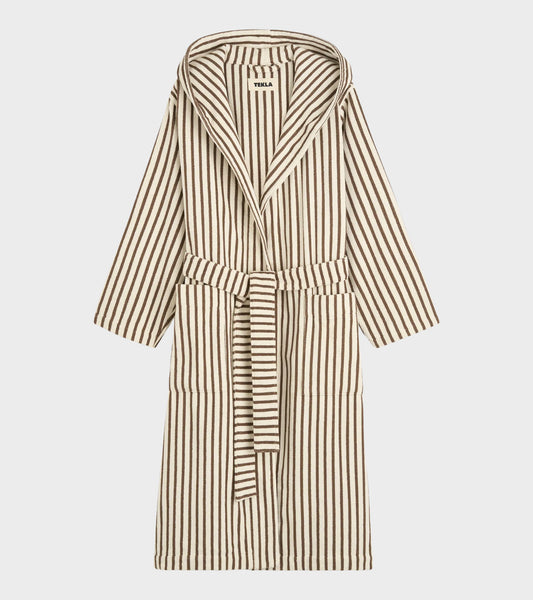 Hooded Bathrobe Kodiak Stripes