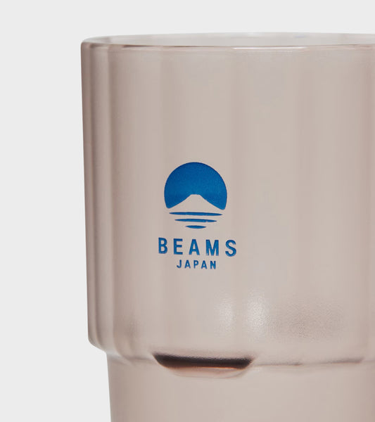 Stacking Cup Clear Brown/Navy