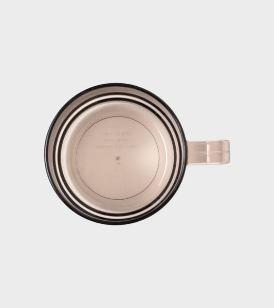 Stacking Mug Clear Brown/Navy