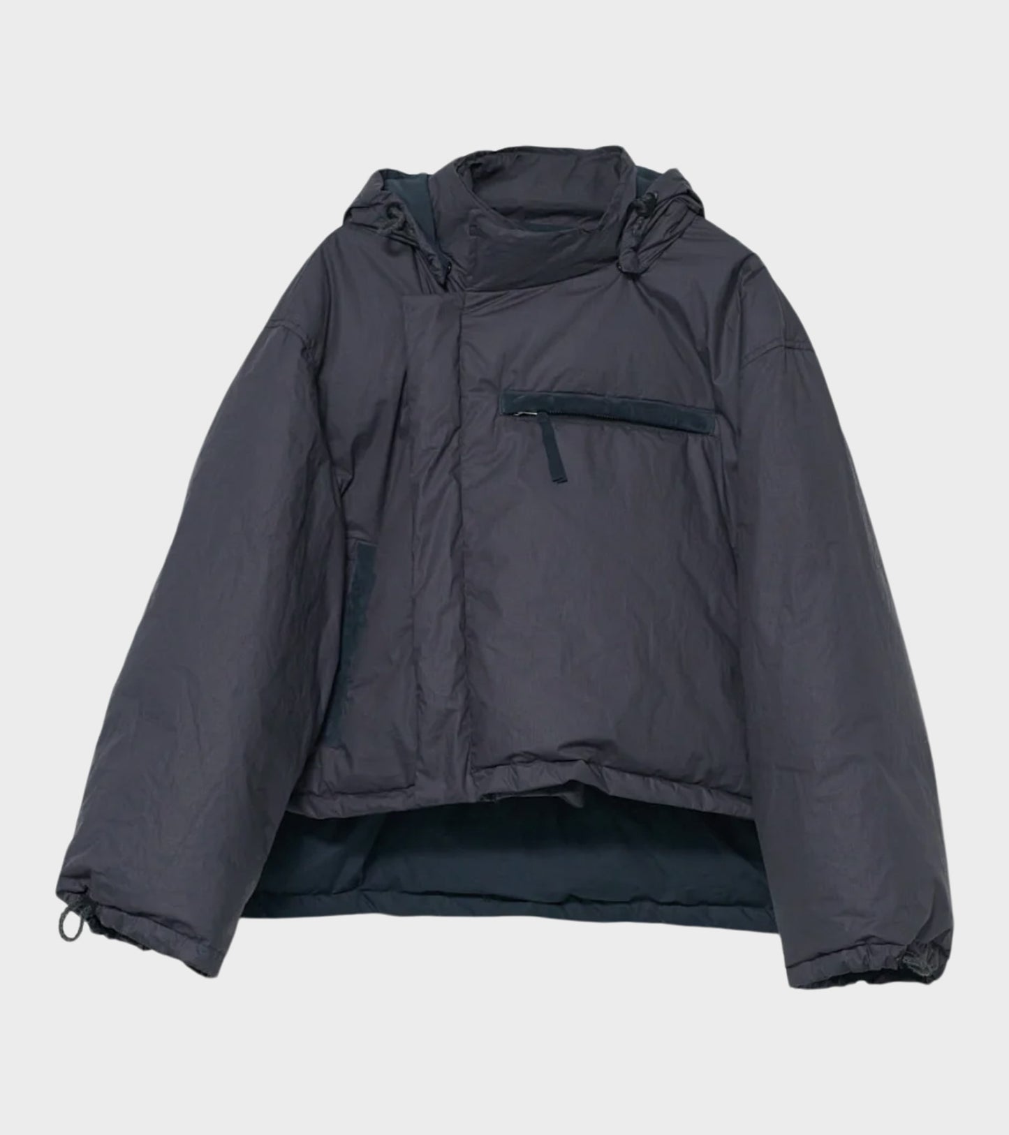 Organic Cotton Ripstop Puffer Navy
