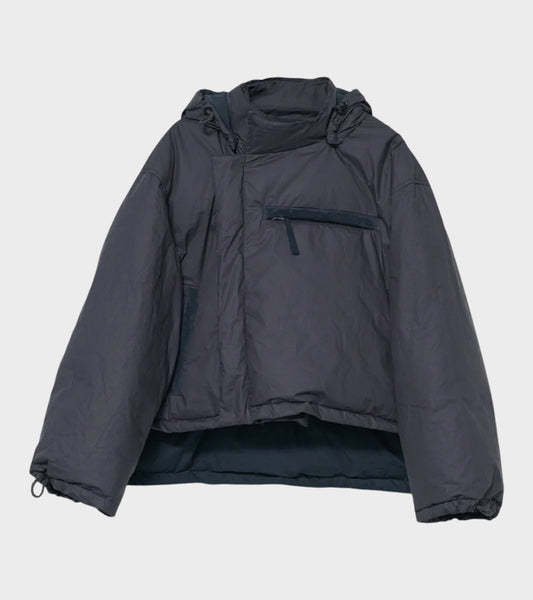 Organic Cotton Ripstop Puffer Navy