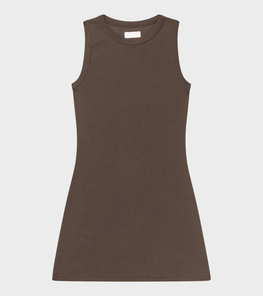 Carrie Dress Chestnut