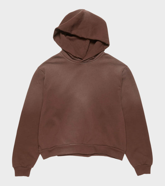 Logo Hooded Sweater Chocolate Brown