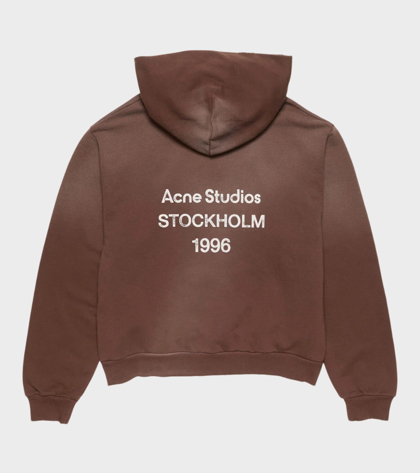Logo Hooded Sweater Chocolate Brown