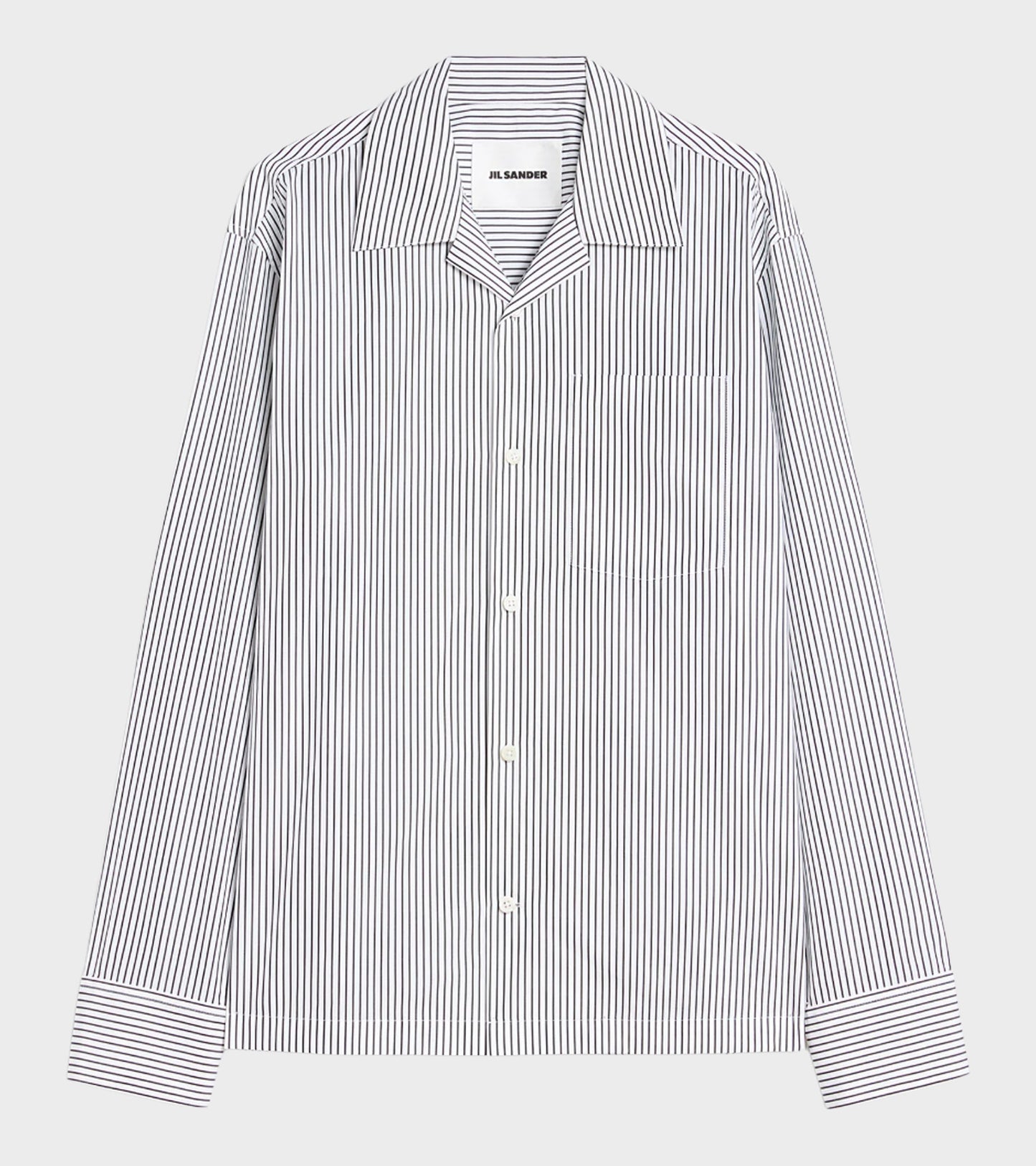 Pencil Stripe Lightweight Cotton Shirt Crosswords