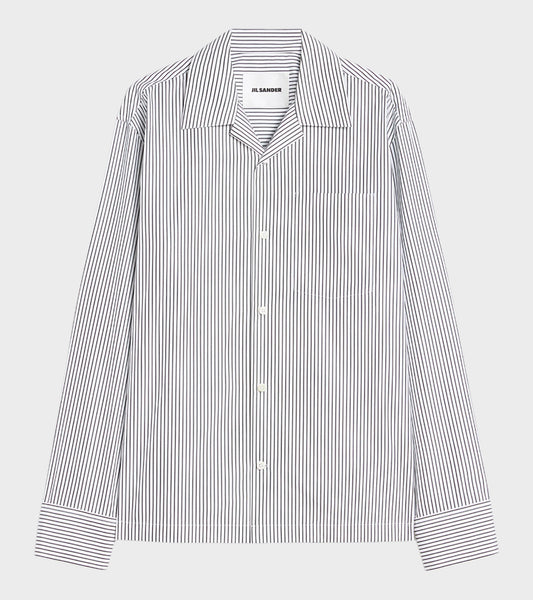 Pencil Stripe Lightweight Cotton Shirt Crosswords