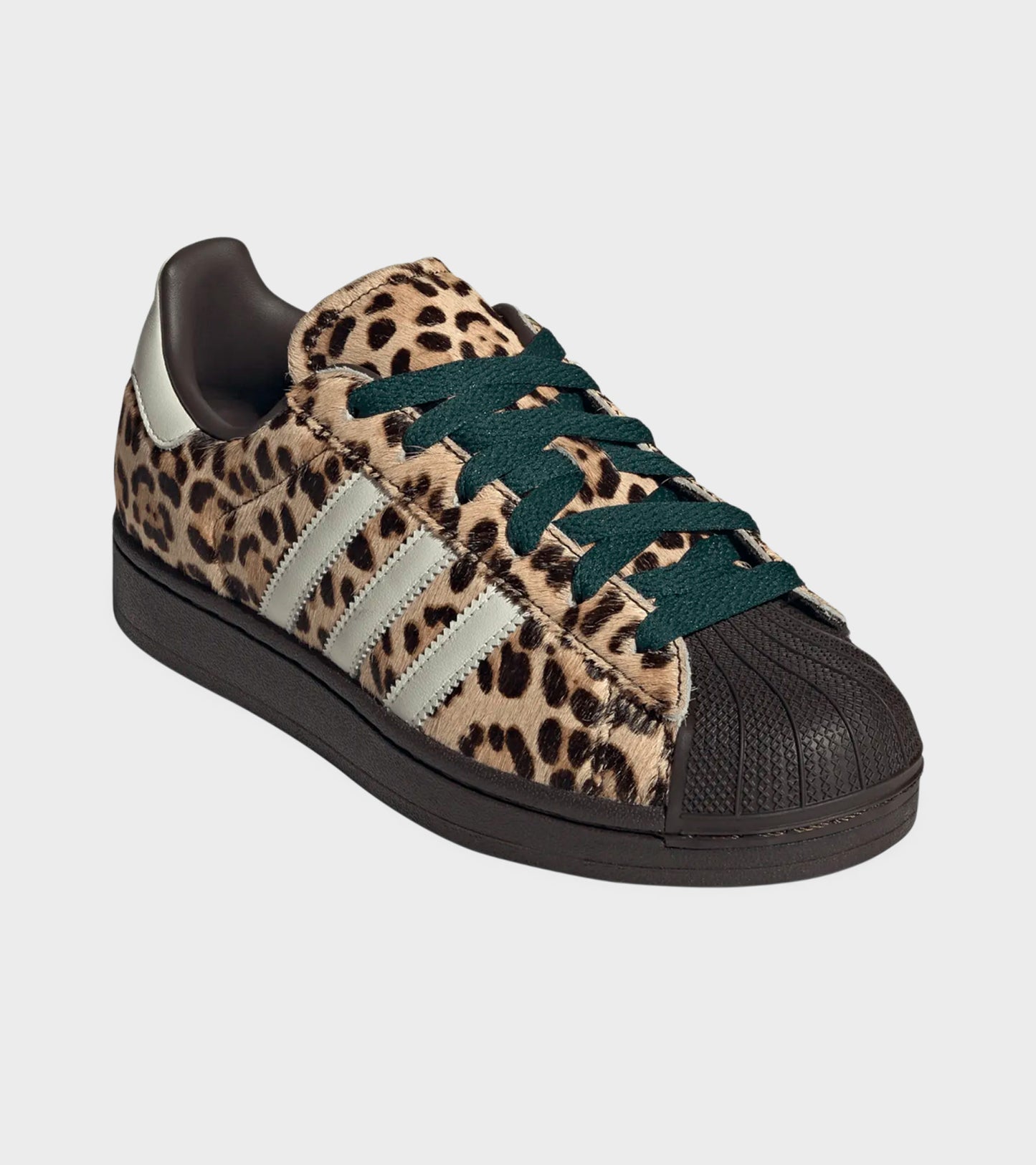 Superstar II W Dark Brown/Ivory/Gold Metallic