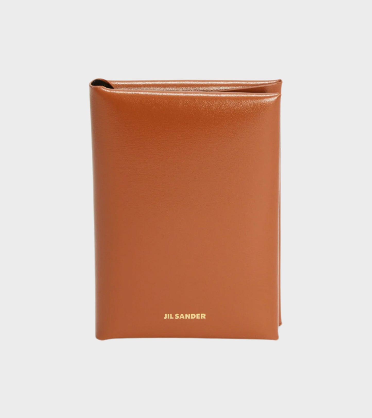 Folded Passport Holder Tan