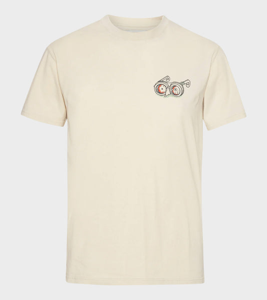 Eyeballin T-shirt Bone White