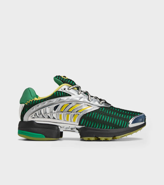 Climacool 2 Brain Dead Core Black/Impact Yellow/Silver Metallic