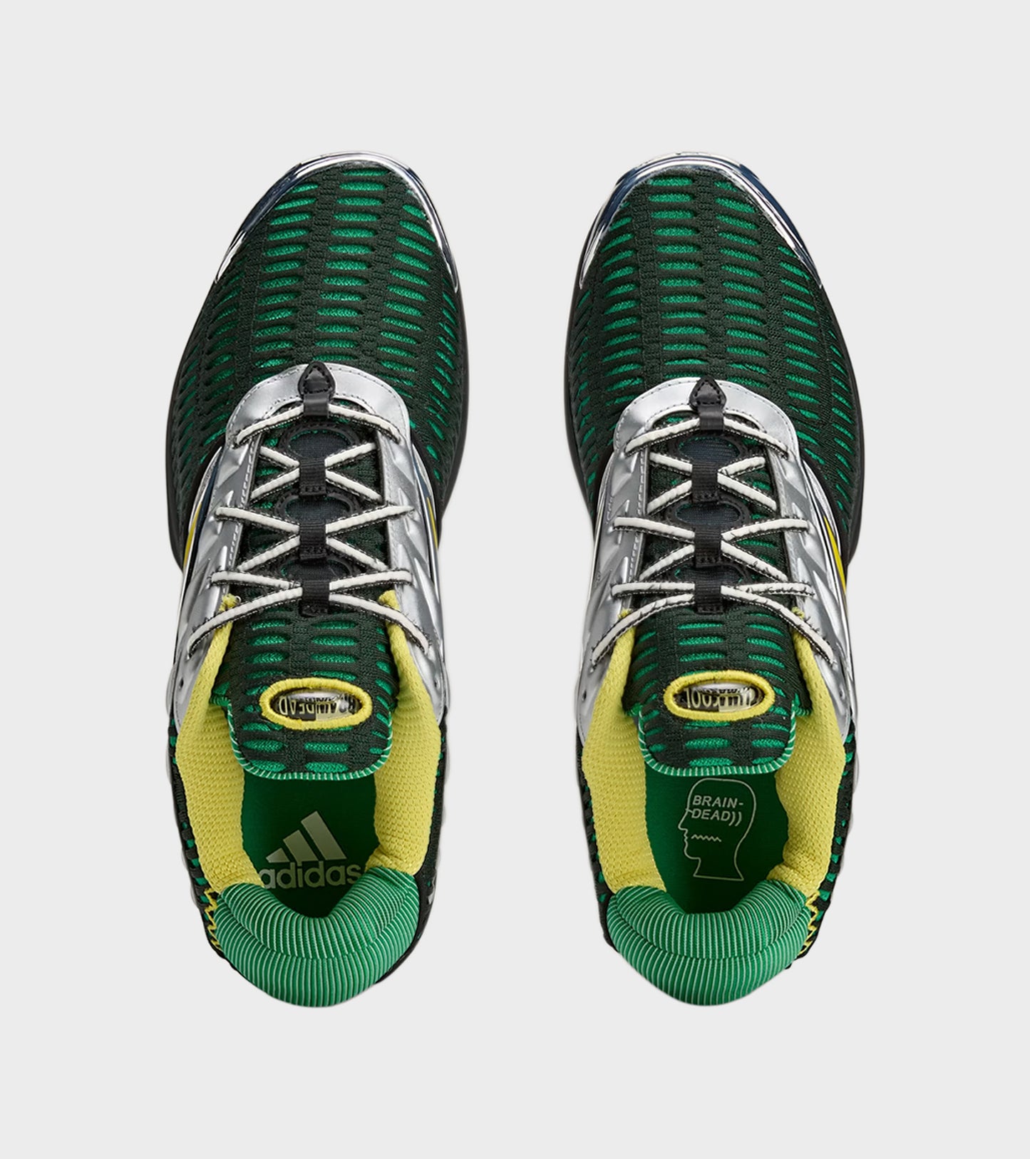 Climacool 2 Brain Dead Core Black/Impact Yellow/Silver Metallic