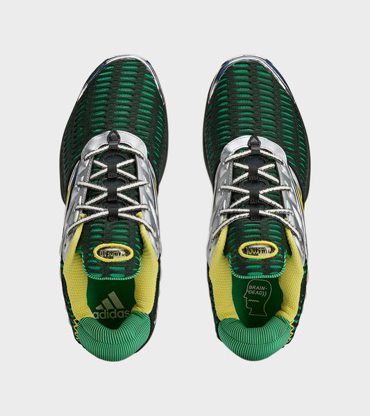 Climacool 2 Brain Dead Core Black/Impact Yellow/Silver Metallic