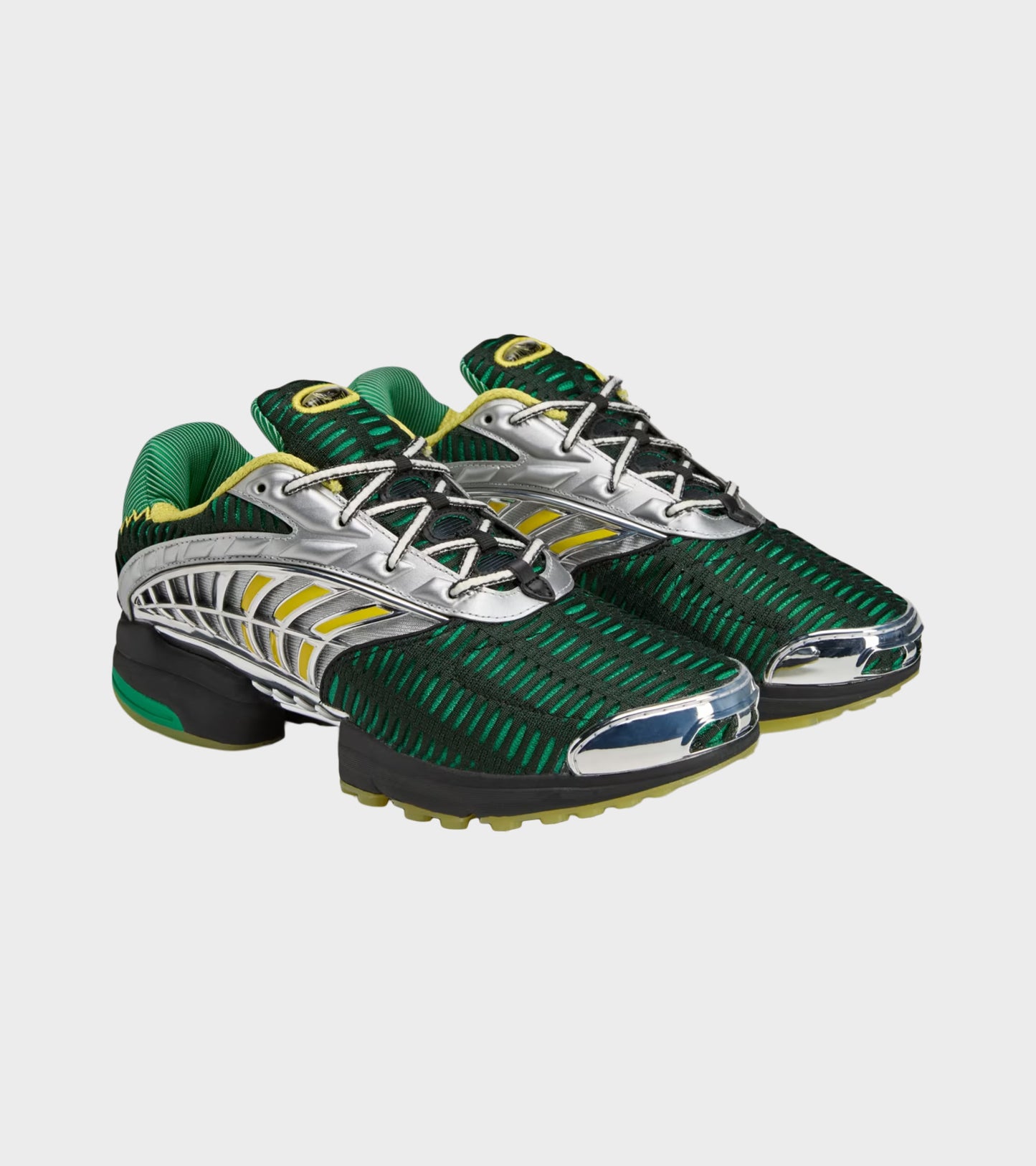 Climacool 2 Brain Dead Core Black/Impact Yellow/Silver Metallic