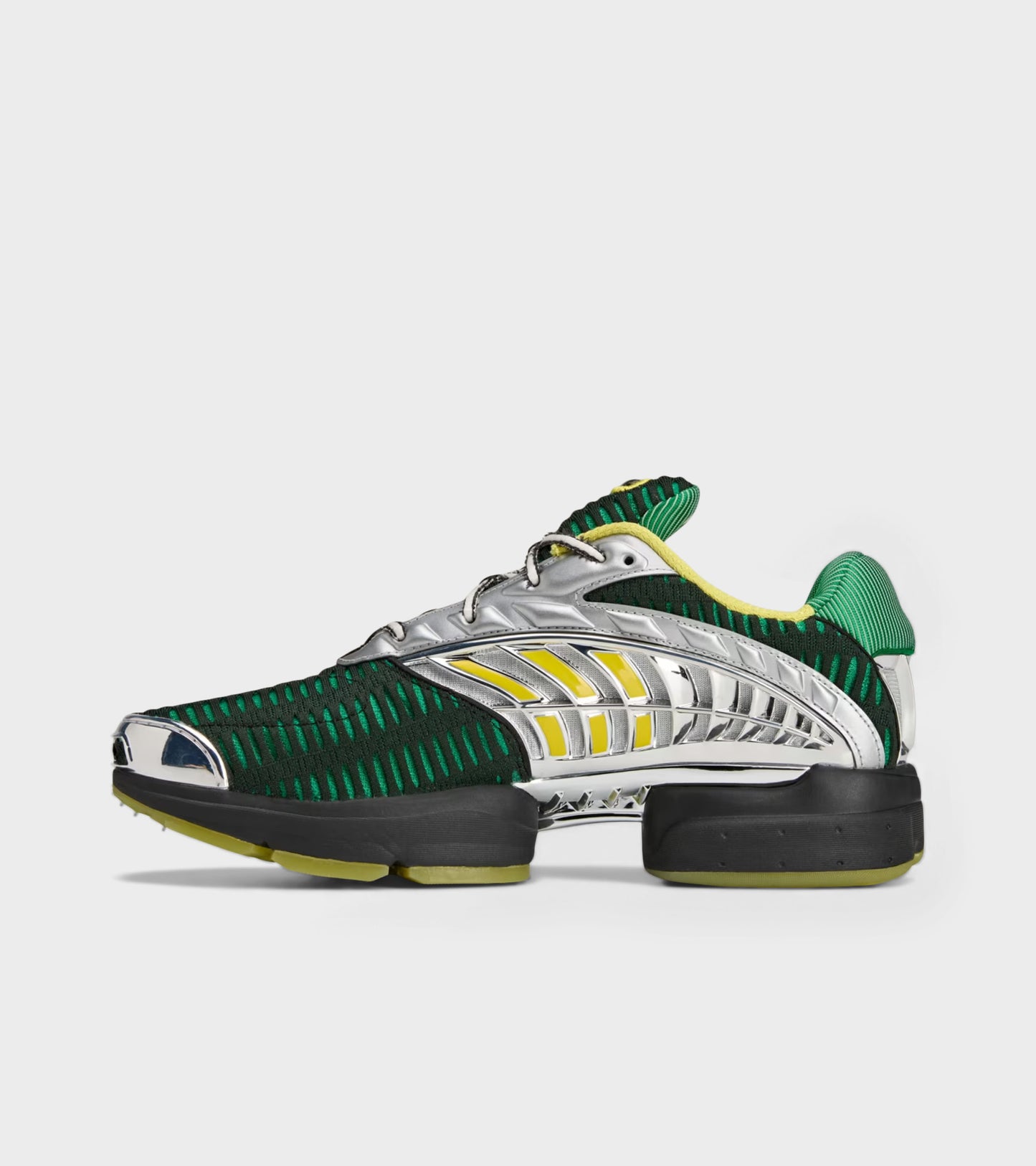 Climacool 2 Brain Dead Core Black/Impact Yellow/Silver Metallic