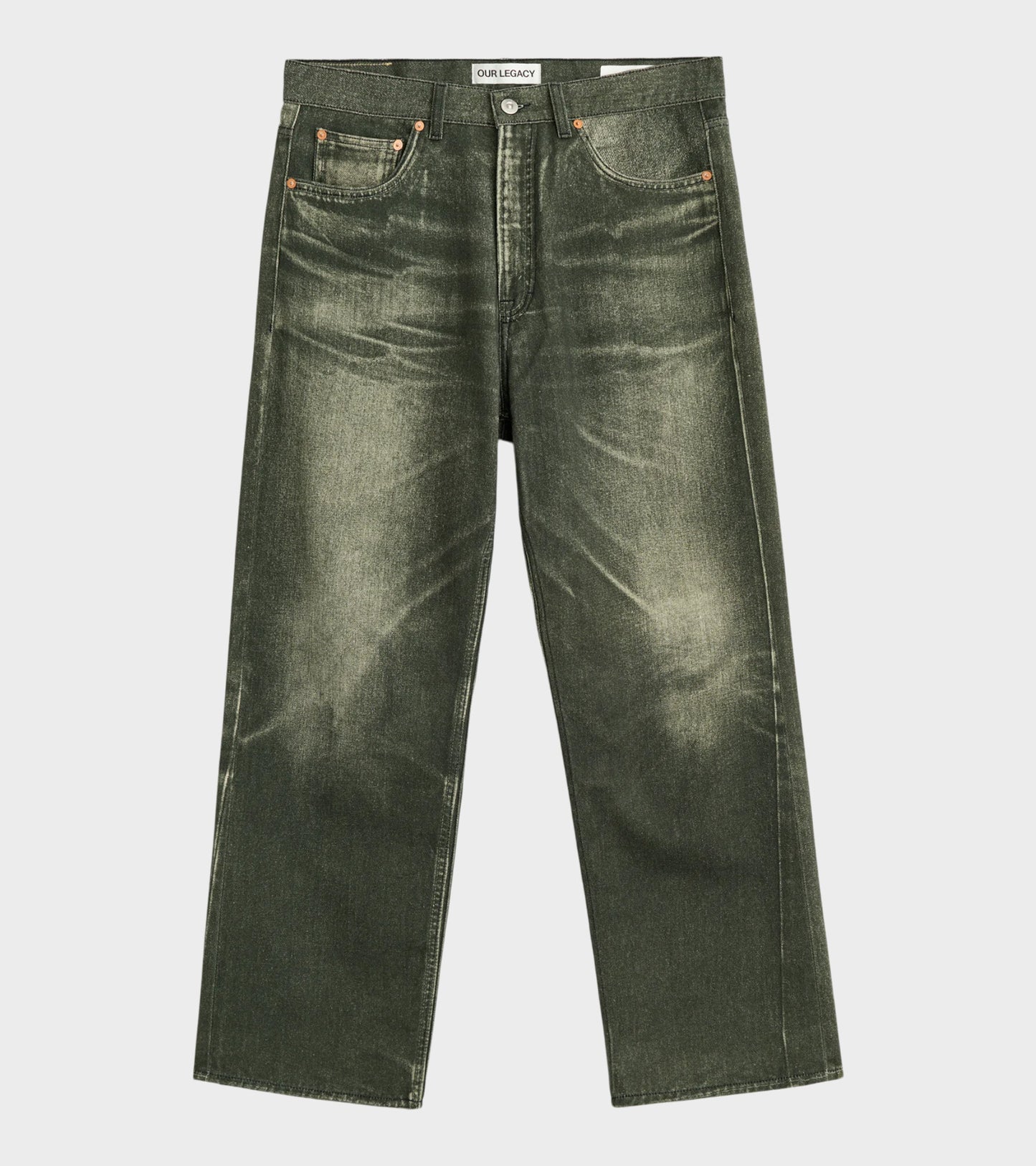 Third Cut Jeans Digital Black Aurora Print