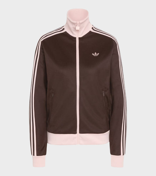 Classic Track Top Aurora Coffee/Sandy Pink