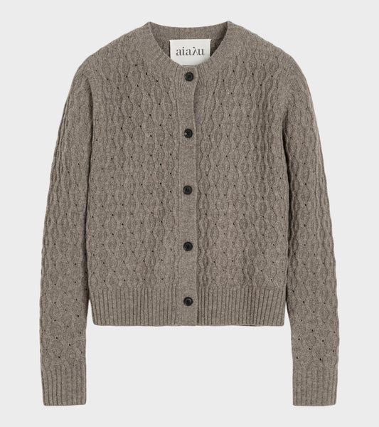 Dipti Cardigan Pure Soil