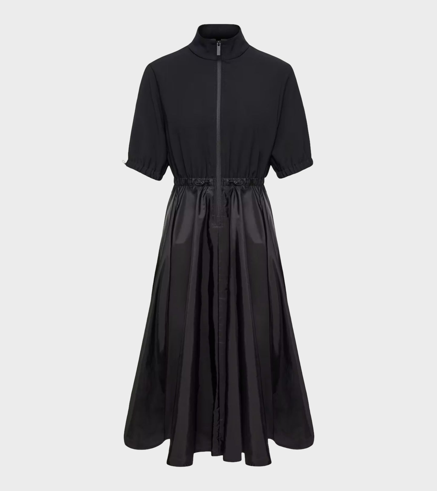 S/S Midi Dress Black