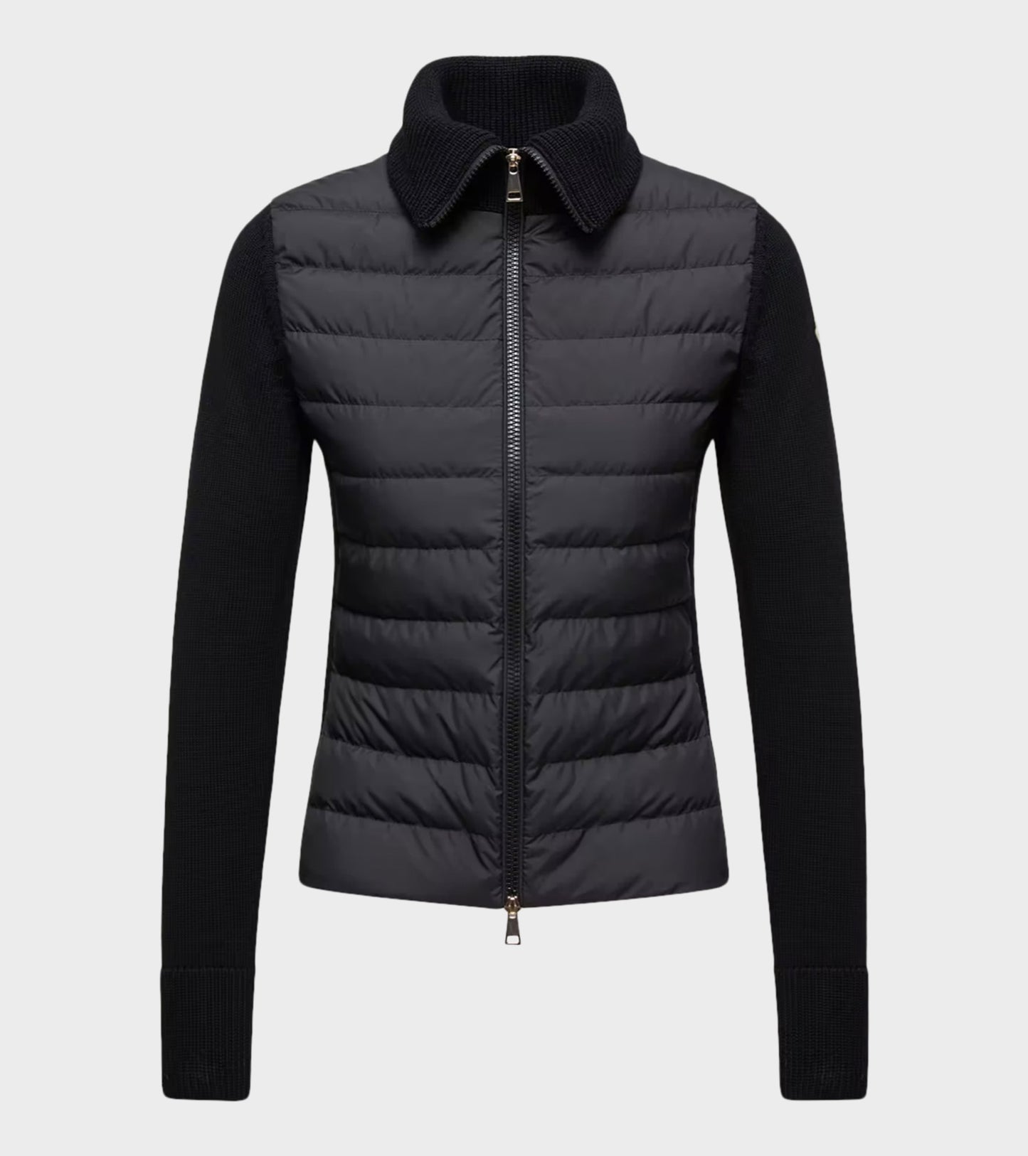 Wool Zip-up Jacket Black