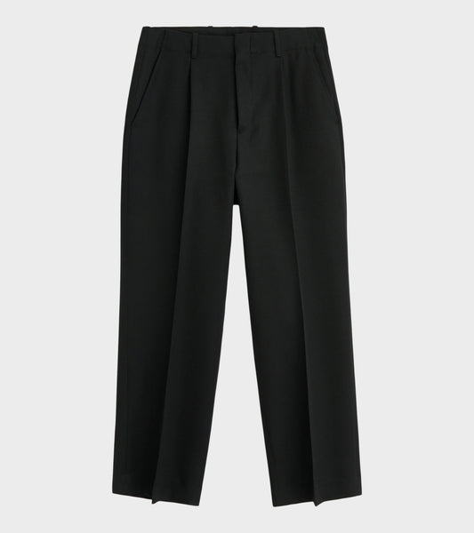 Borrowed Chino Coarse Black Gabardine