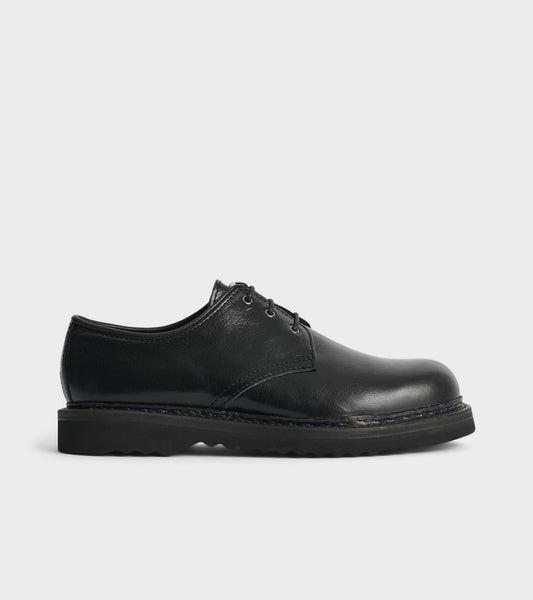 Trampler Shoe Black Supple Cow Hide
