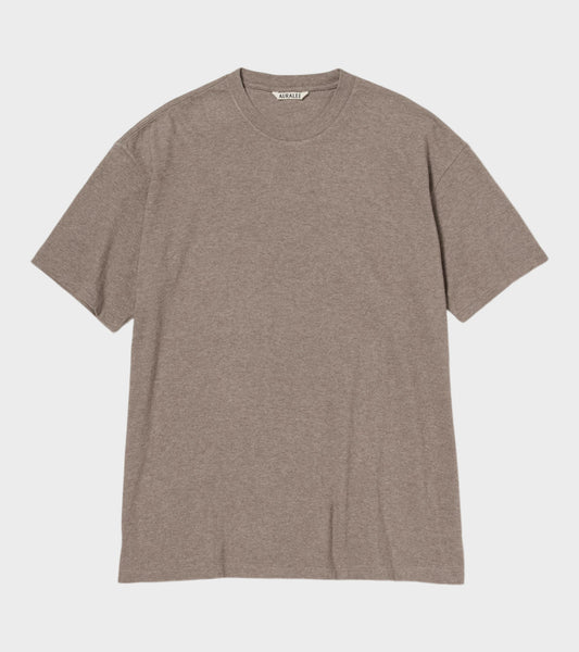 Seamless S/S Tee Top Brown