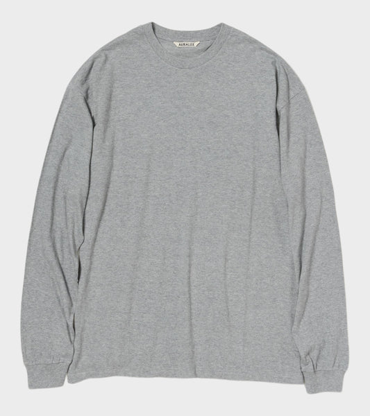 Seamless L/S Tee Top Gray