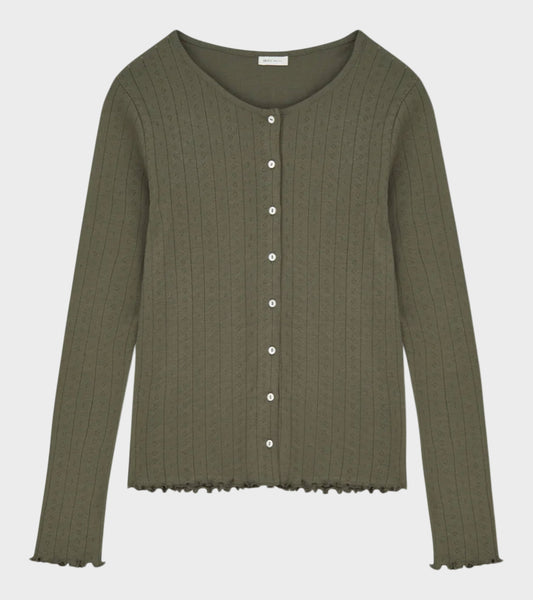 Edie Cardigan Olive