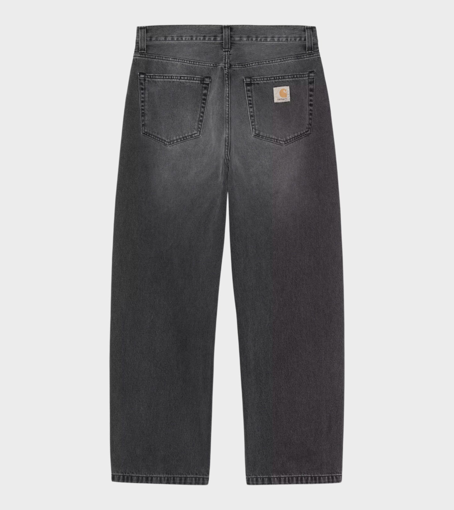 Landon Pant Black Worn Bleached