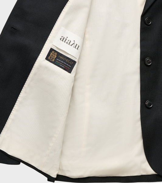 Mason Wool Blazer Black