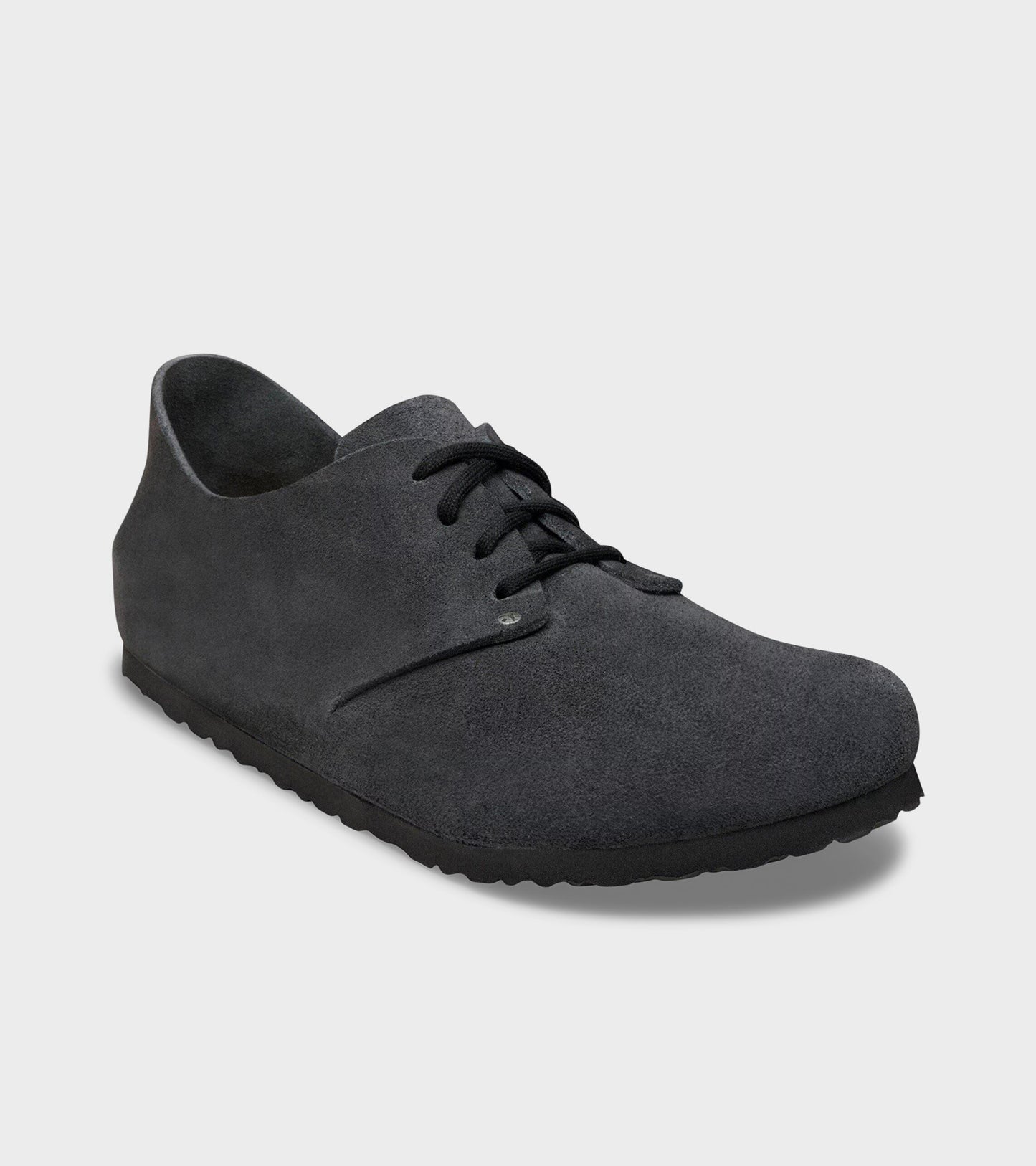 Maine Suede Leather Charcoal
