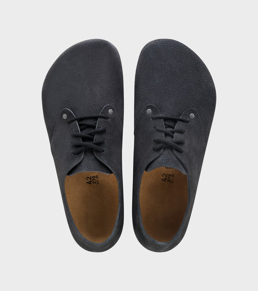Maine Suede Leather Charcoal