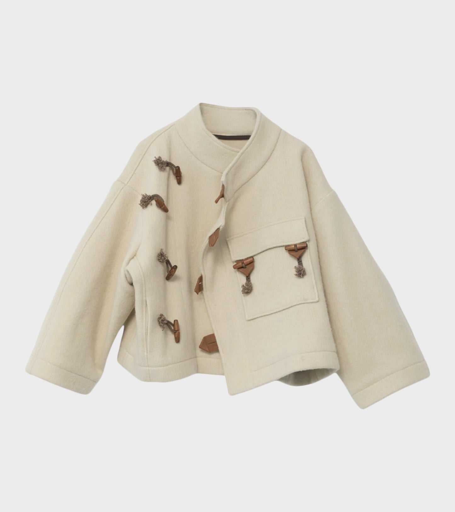 Klippan Boiled Wool Jacket Oatmeal