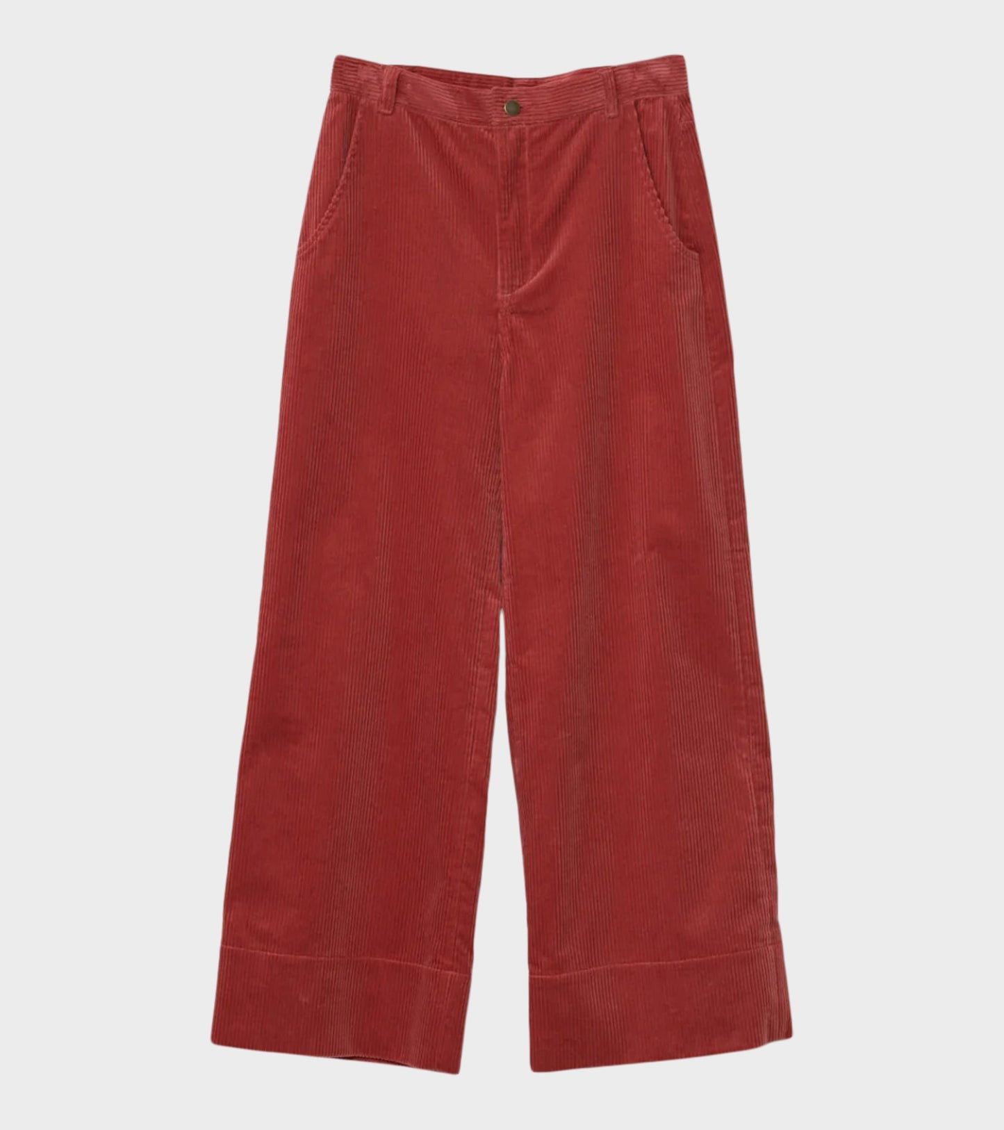Corduroy Wide Pants Dusty Rose