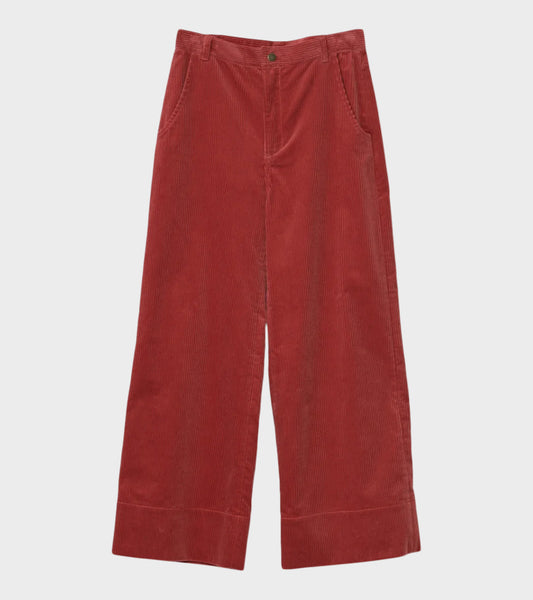 Corduroy Wide Pants Dusty Rose