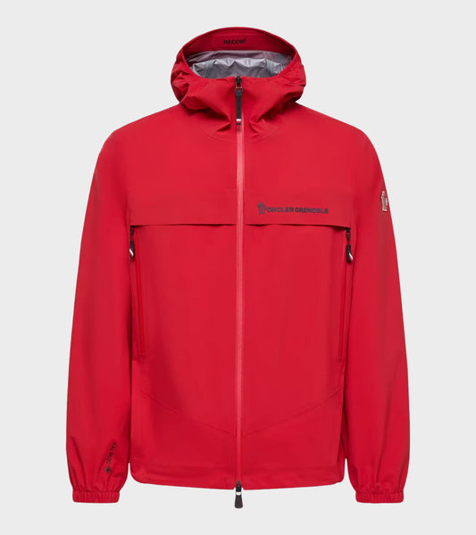 Shipton Hooded Packable Gore-tex Shell Jacket Red