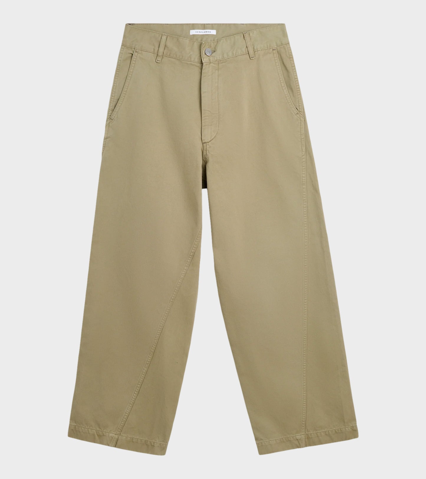 Wide Twist Chino Khaki